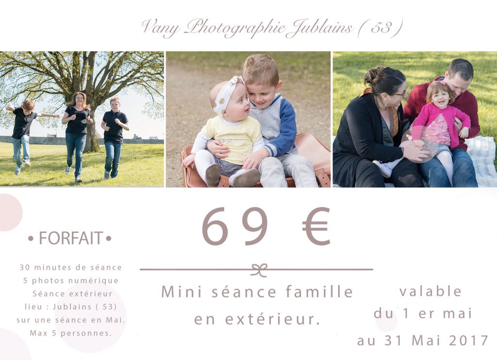 Photographe Mayenne séance famille