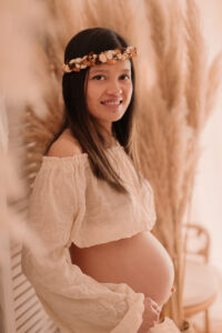 Photographe grossesse studio